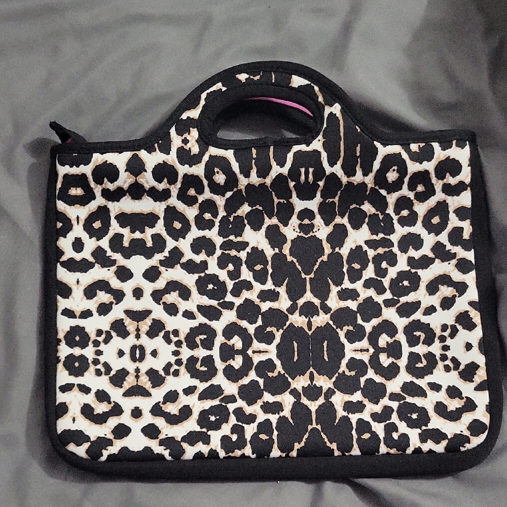 Leopard Print Macbeth Collection Insulated Lunch Bag